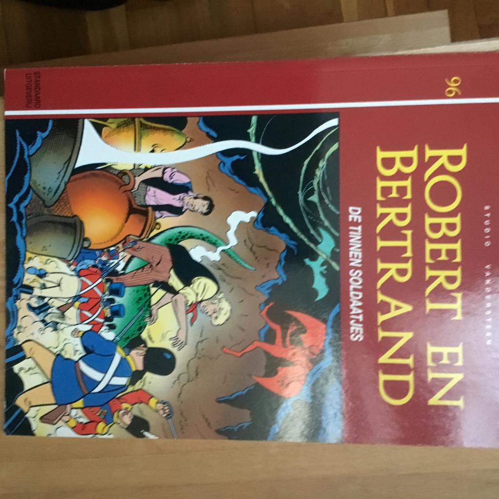 Robert en Bertrand - De Tinnen Soldaatjes, Boeken, Eén stripboek, Ophalen of Verzenden, Gelezen