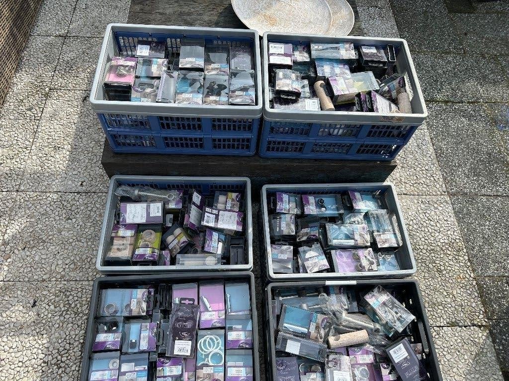 Partij gordijn garnituren, Ophalen, Nieuw, Overige materialen, Overige typen