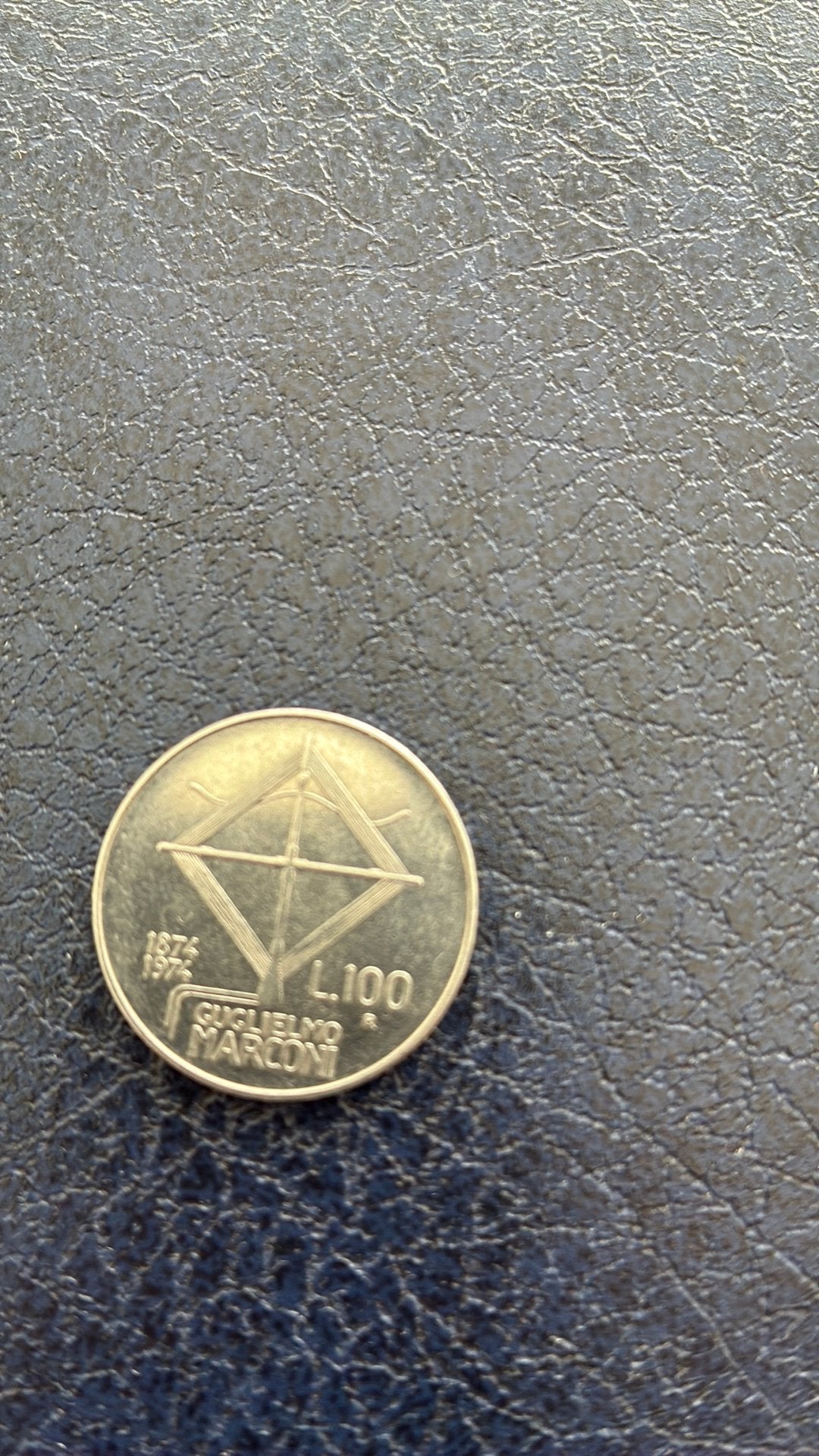 Italië 100 lire 1974 Marconi, Ophalen of Verzenden, Italië
