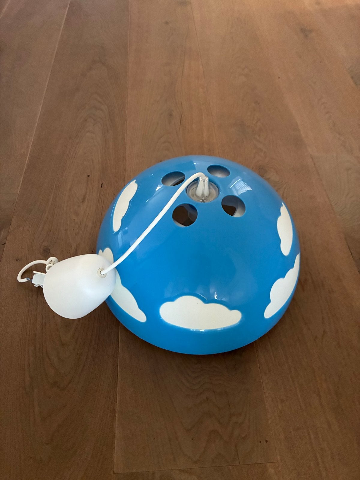 Skojig IKEA Plafondlamp - Blauw met Wolken, Ophalen, Gebruikt, Blauw, IKEA