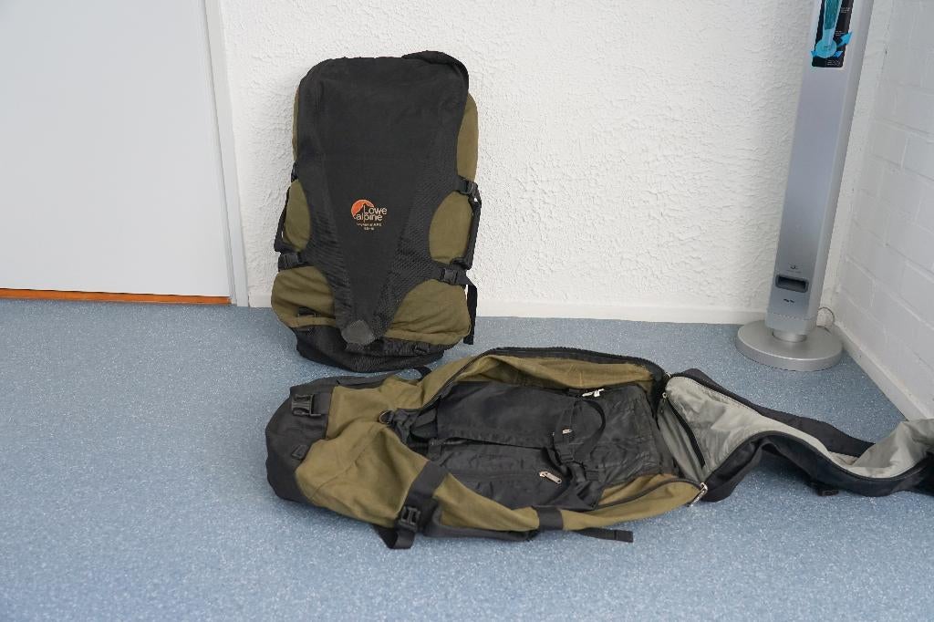 Lowe Alpine rugtassen, 40 cm of meer, Gebruikt, Trekking, 60 cm of meer