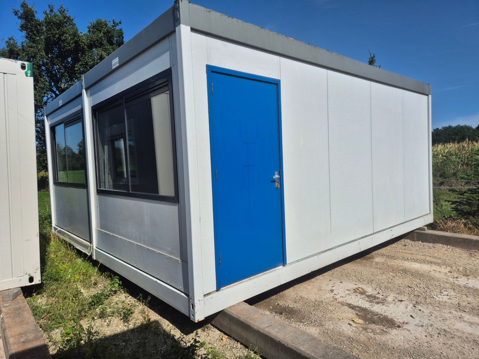 6x6 kantoorunit woonunit bouwkeet container huisvesting, Ophalen