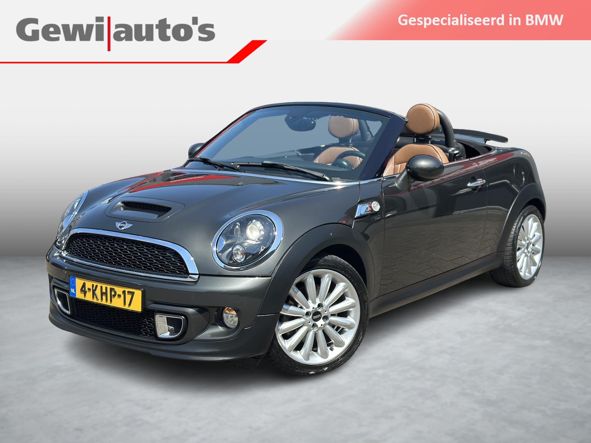 MINI Roadster 1.6 Cooper S Chili Autom. UNIEK!, Auto's, 15 km/l, Gebruikt, 4 cilinders, Cabriolet