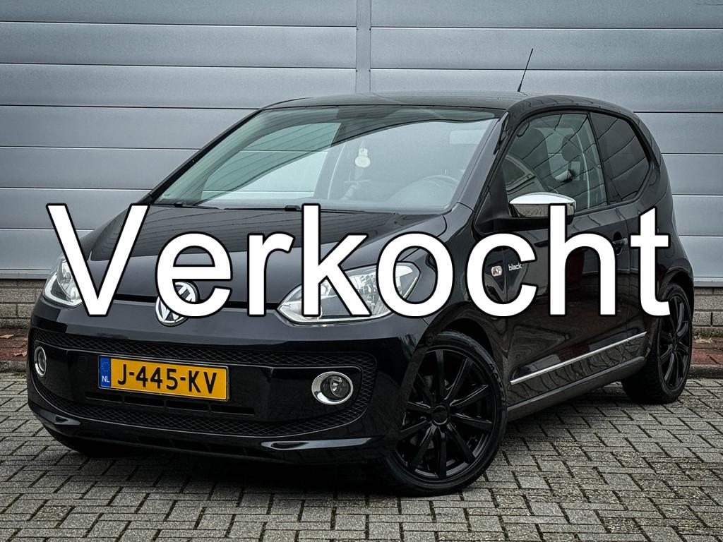 Volkswagen up! 1.0 move up! Black Edition | Airco | Navi | L, Auto's, Volkswagen, Euro 5, Gebruikt, 4 stoelen, Zwart