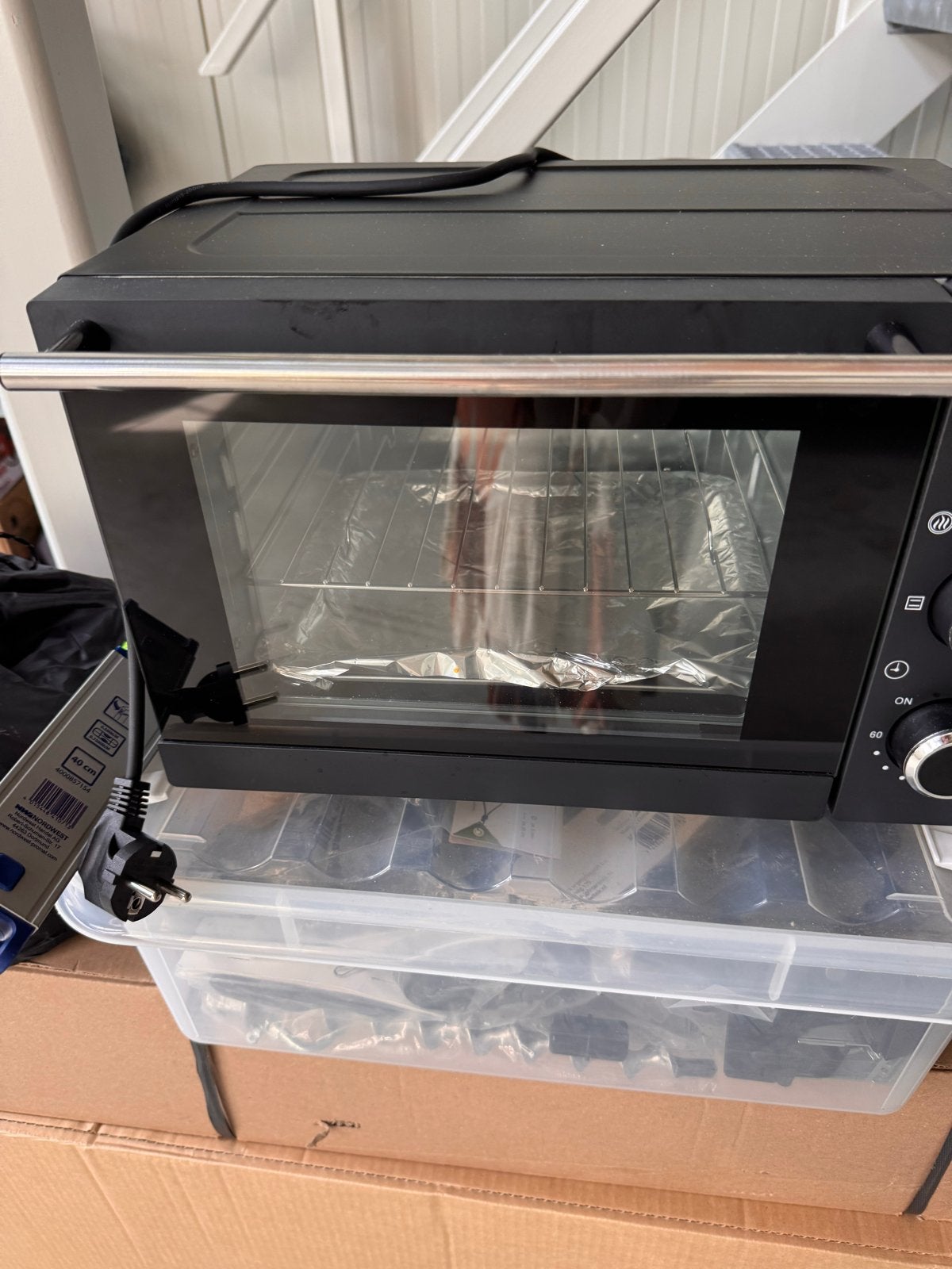 DESKI Mini-oven 15 Liter - Compact en Krachtig, Minder dan 45 cm, Hete lucht, Ophalen of Verzenden, Vrijstaand