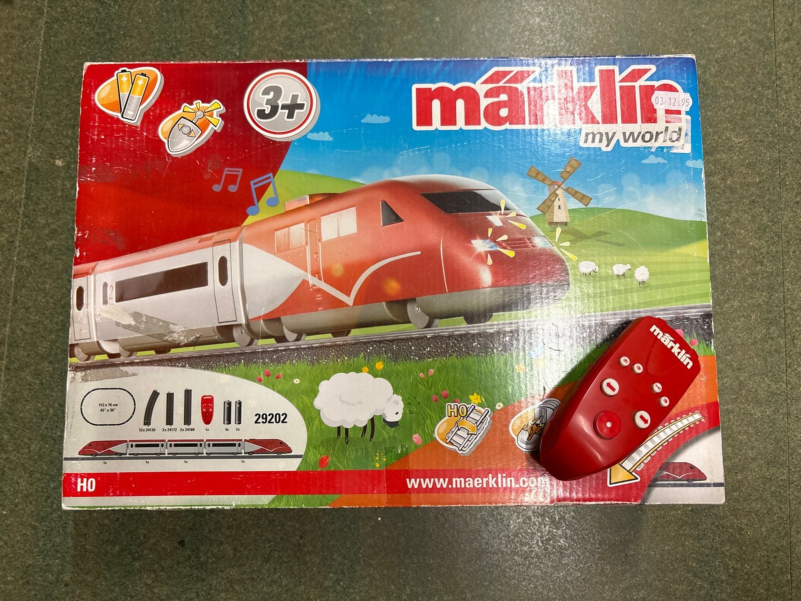 Märklin My World TGV + SNCF Treinset met Afstandsbediening, Gelijkstroom of Wisselstroom, Ophalen of Verzenden, Märklin, Gebruikt