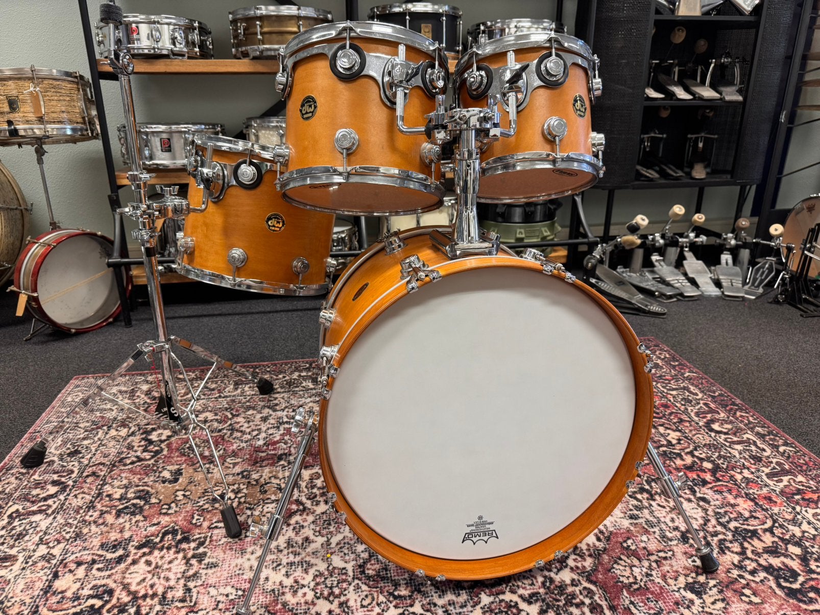 DW Collectors Series - Natural Maple 10/12/14/20