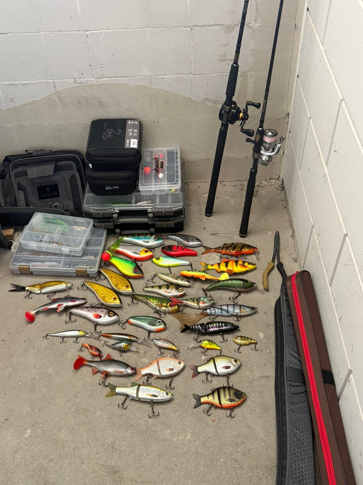 Westin complete roofvisset | Molix, Nays, Savage Gear, SPRO, Ophalen, Zo goed als nieuw, Complete set