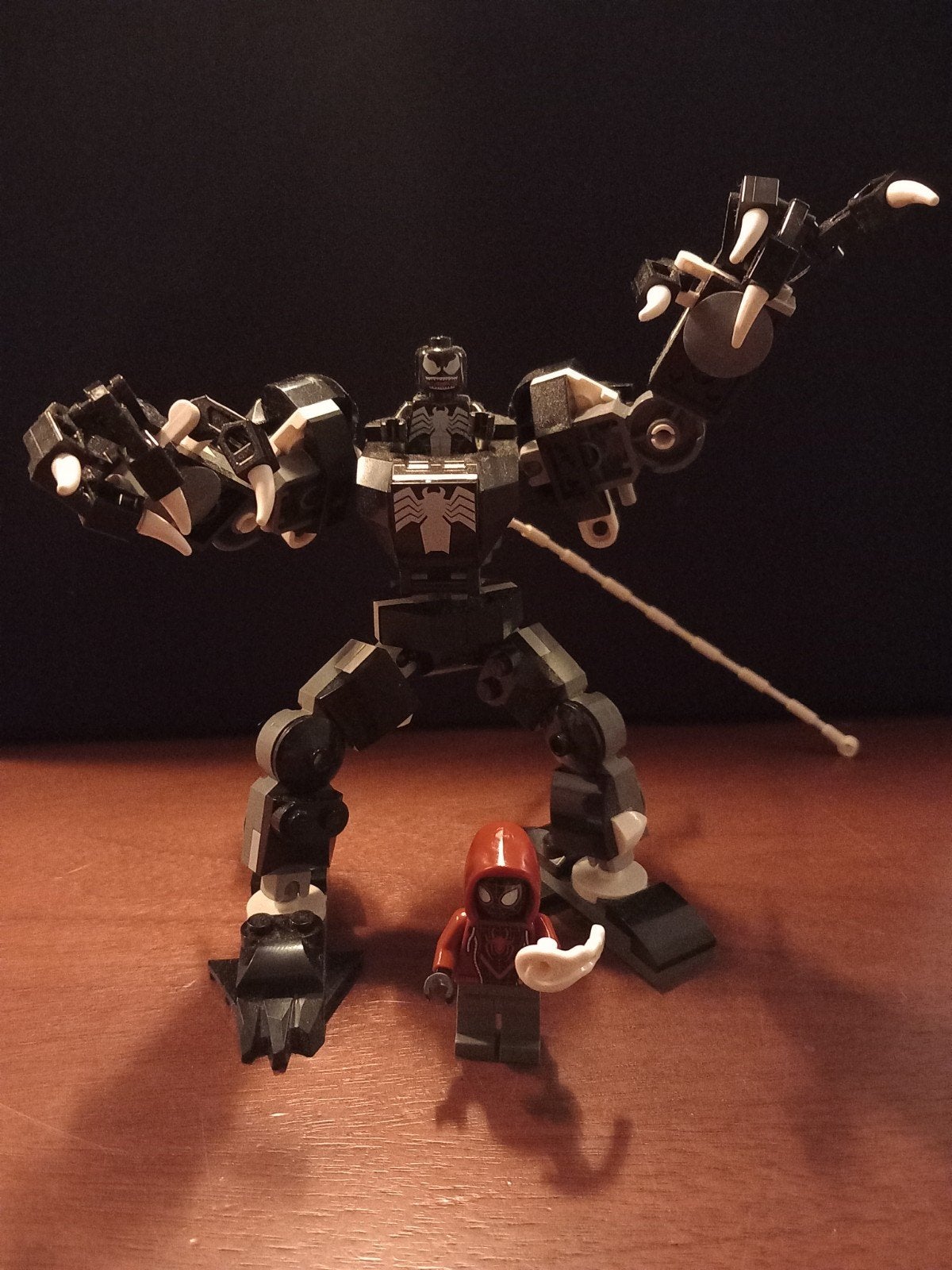 Lego Marvel 76276 - Venom Mech Armour vs. Miles Morales, Inclusief instructies, Marvel, Lego, Ophalen of Verzenden