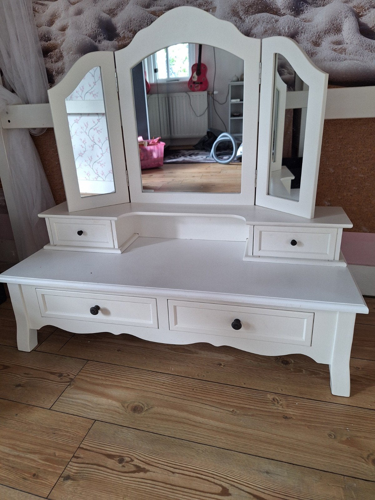 meisjes kaptafel, Huis en Inrichting, Ophalen, Gebruikt, 50 tot 100 cm, Minder dan 100 cm
