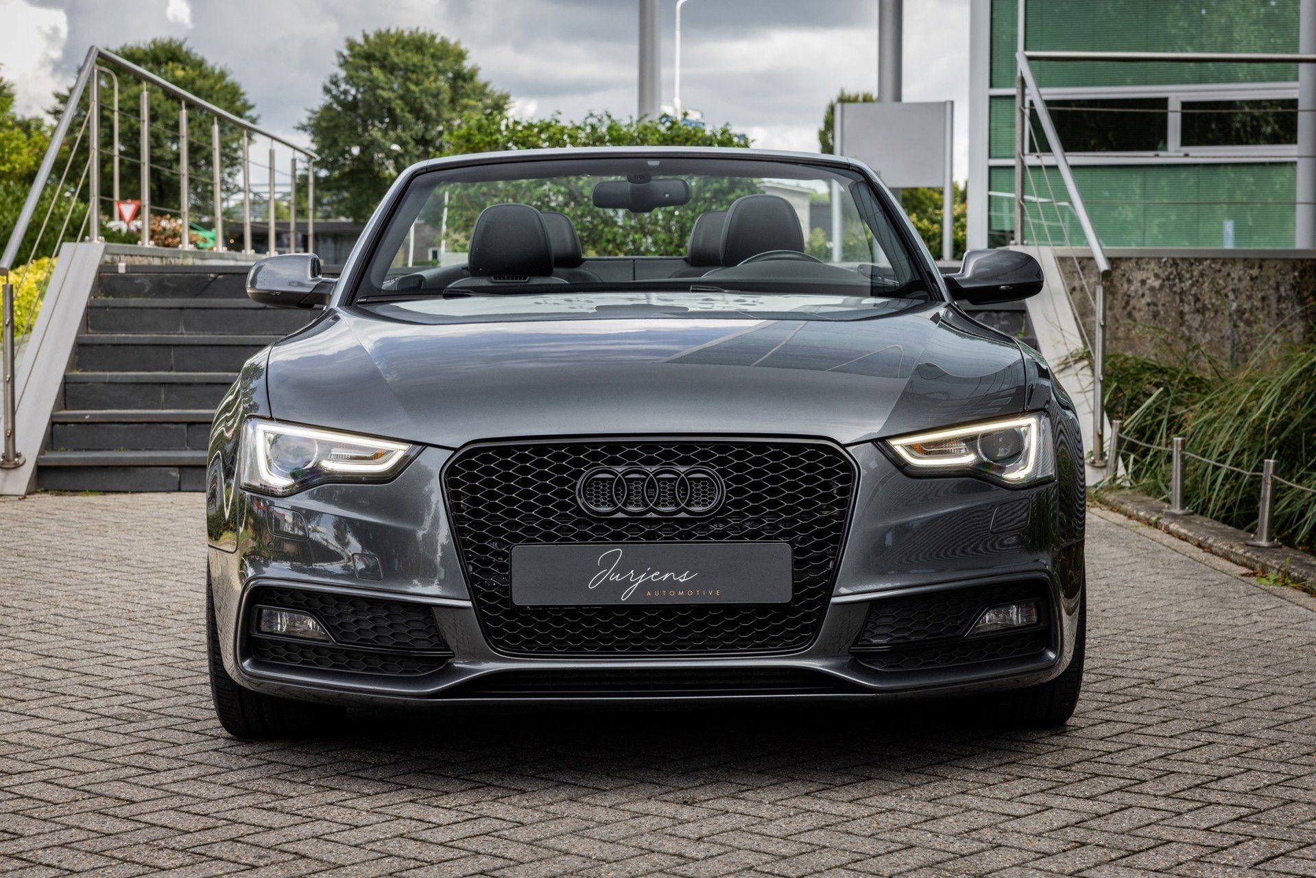Audi A5 Cabriolet 1.8 TFSI S-Line (170pk) Nekverwarming | Fa, Auto's, Voorwielaandrijving, Euro 5, Gebruikt, Zwart