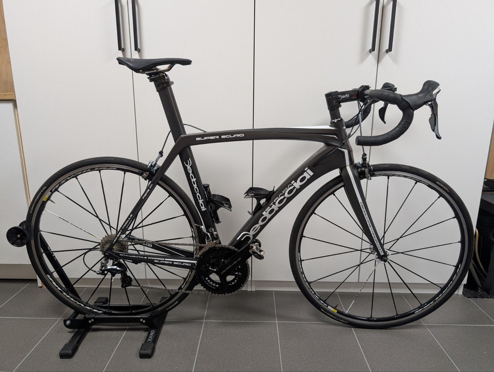 Lichte racefiets (ca. 7kg) Dura Ace 2x11 compact, 28 inch, Velgrem, Zo goed als nieuw, Meer dan 20 versnellingen