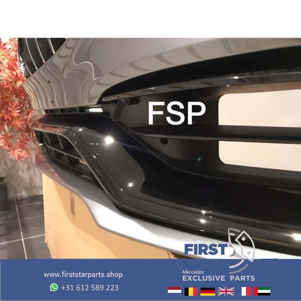 W205 S205 FACELIFT C63 AMG VOORBUMPER + GT GRIL COMPLEET Mer, Gebruikt, -, Voor, Ophalen of Verzenden