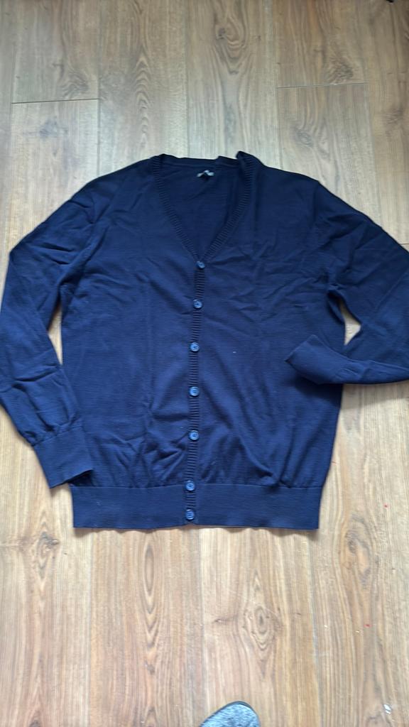 Vest Hema, Kleding | Heren, Truien en Vesten, Ophalen of Verzenden, Gedragen, Maat 56/58 (XL), Blauw