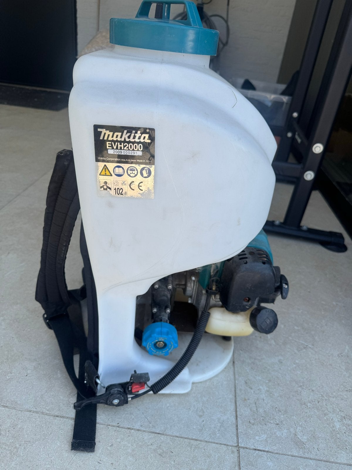 Makita EVH2000 Rugsproeier - Gebruikt, Ophalen, Gebruikt, Overige typen