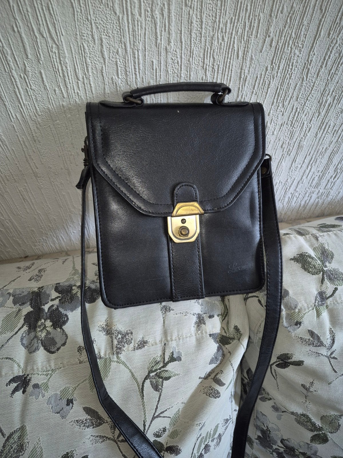 Leren tas, Ophalen