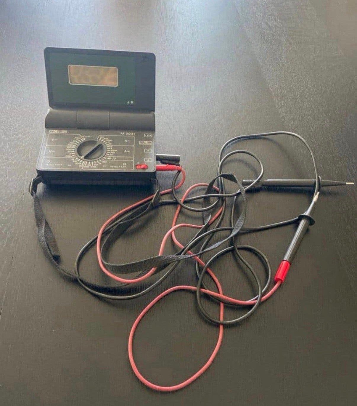 BBC Goerz Metrawatt M2031 digitale multimeter, Ophalen of Verzenden, Gebruikt
