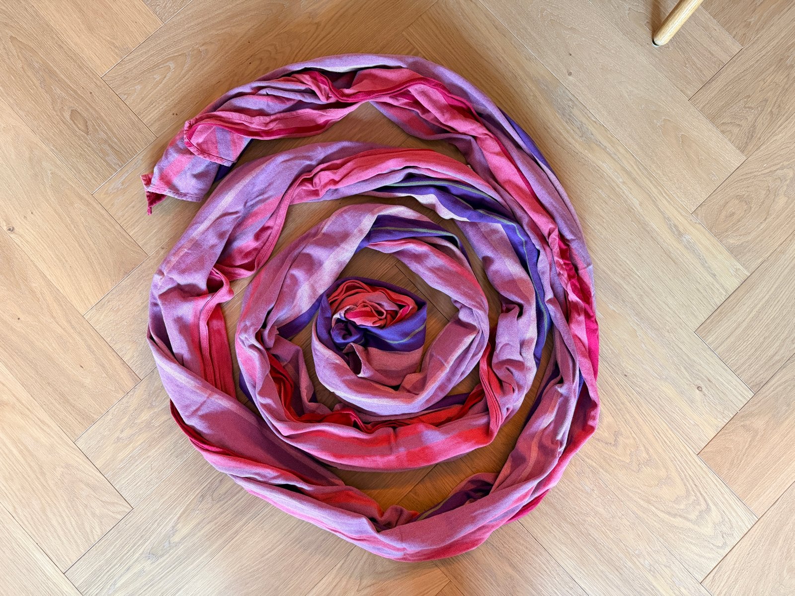 Storchenwiege draagdoek van 100% katoen, Kinderen en Baby's, Babydragers en Draagdoeken, Overige merken, Draagdoek, Gebruikt, Buik of Rug