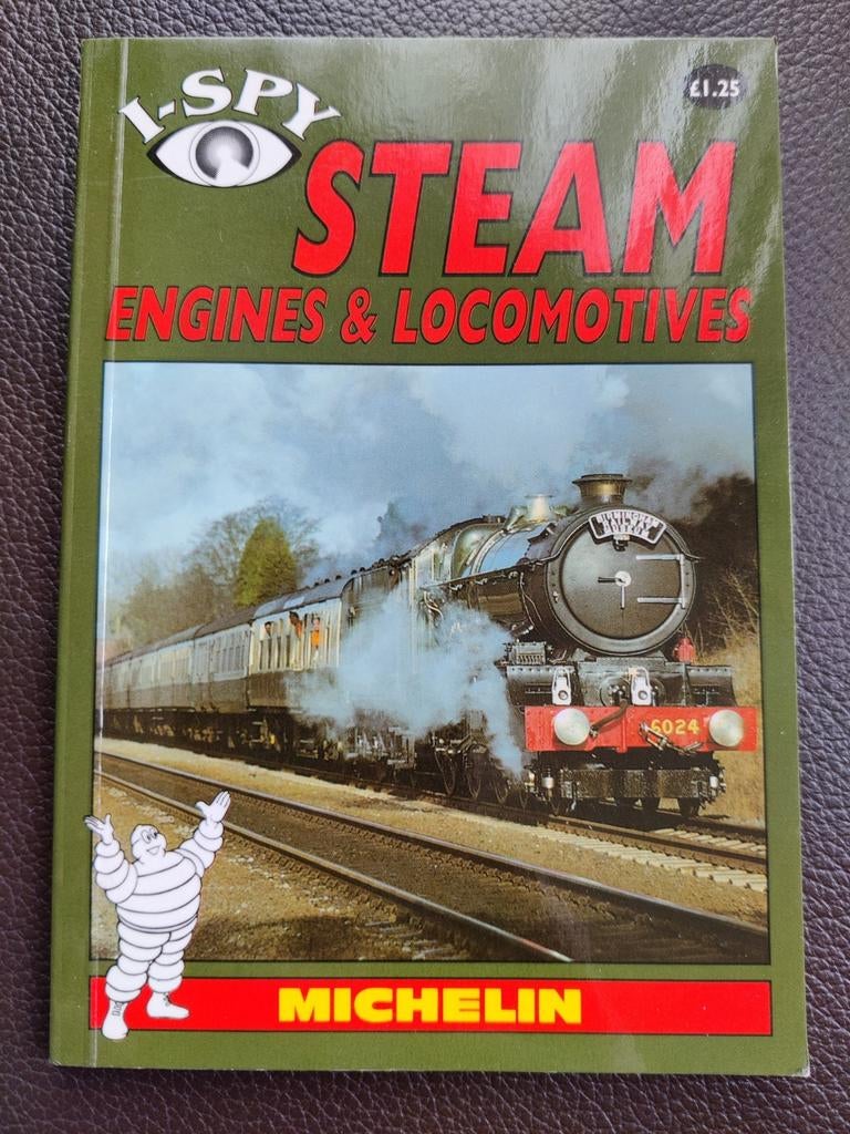 I-SPY Steam Engines & Locomotives boekje, Ophalen of Verzenden, Gelezen, Onbekend, Trein