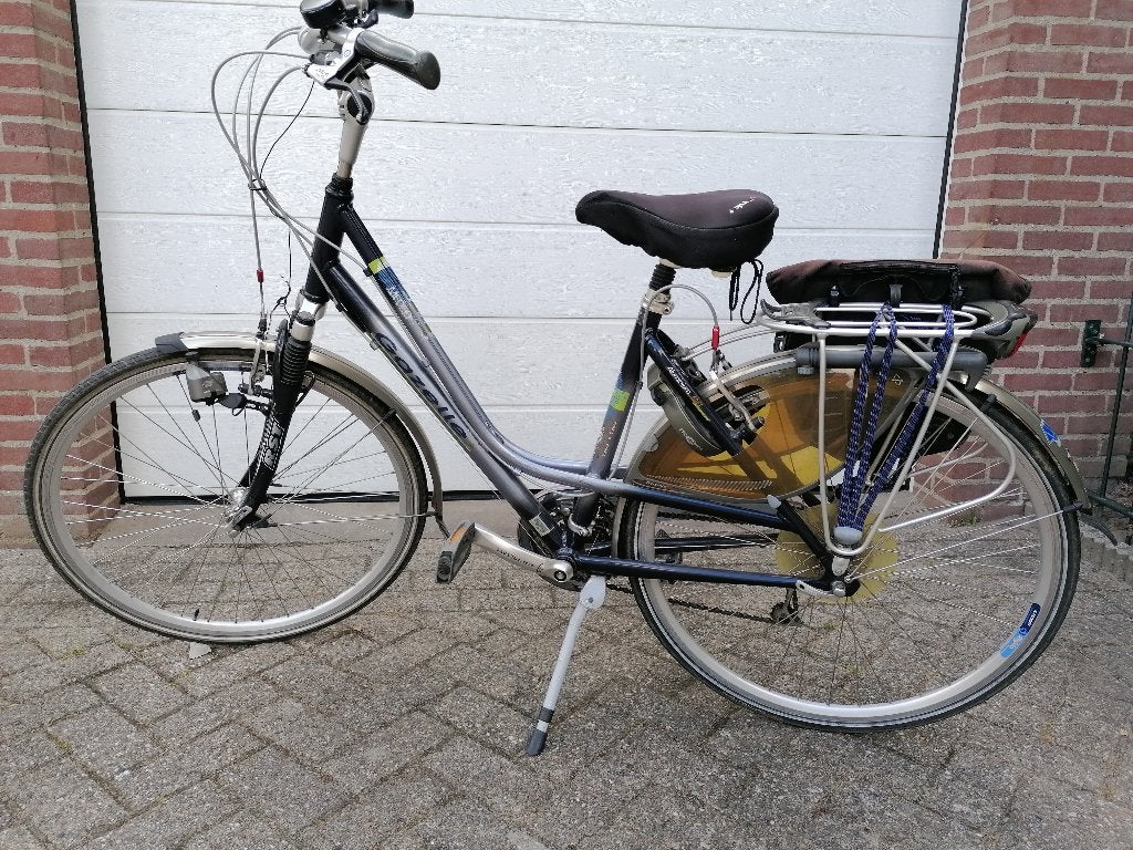 gratis advertentie voor verkoop fietsen, Fietsen en Brommers, Fietsen | Bakfietsen, Ophalen, Terugtraprem, Gebruikt, Goederen