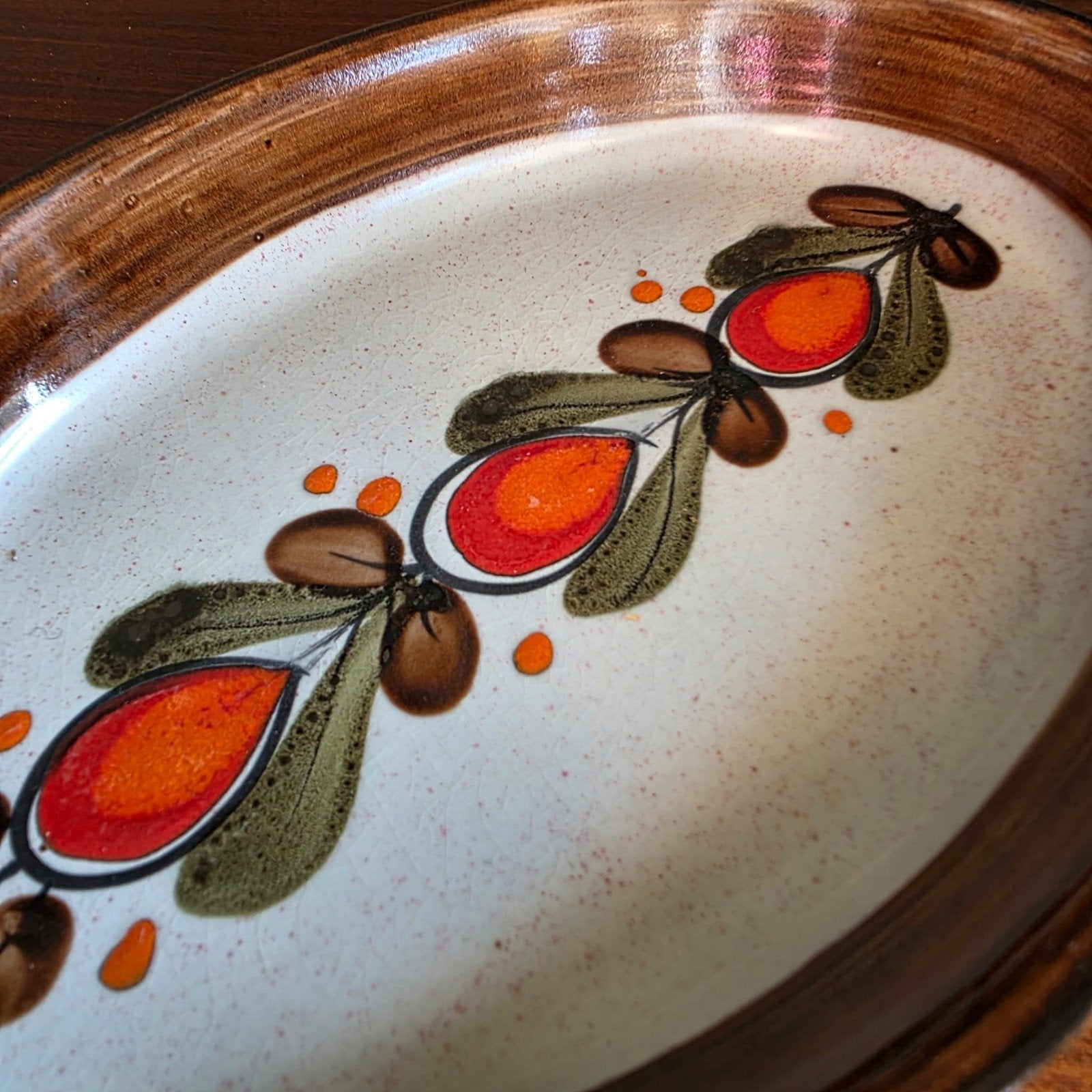 Lucky Vintage Schramberg Bernau ovale schaal – West Germany, Ophalen of Verzenden, Huis en Inrichting