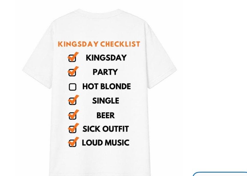 Koningsdag shirtje., Ophalen of Verzenden, Zo goed als nieuw, Jongen
