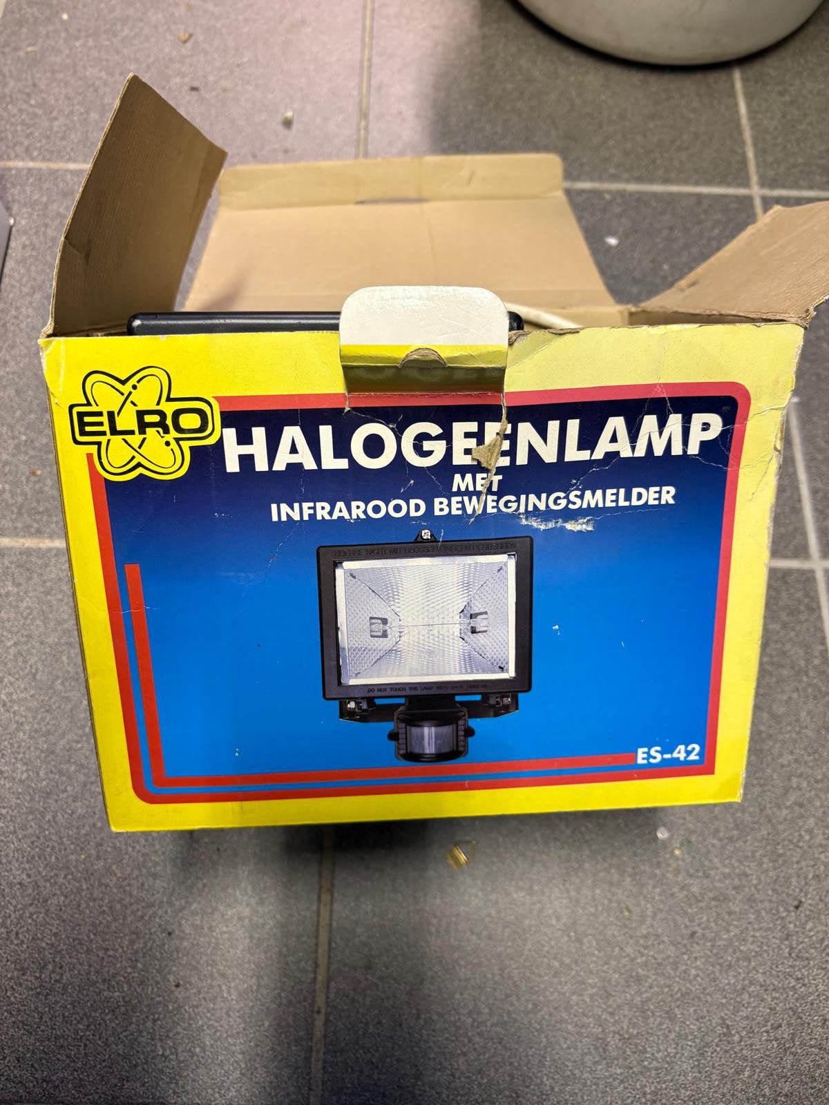 Bouwlamp Halogeen, Ophalen of Verzenden, Zo goed als nieuw, 500 watt of meer, Lamp