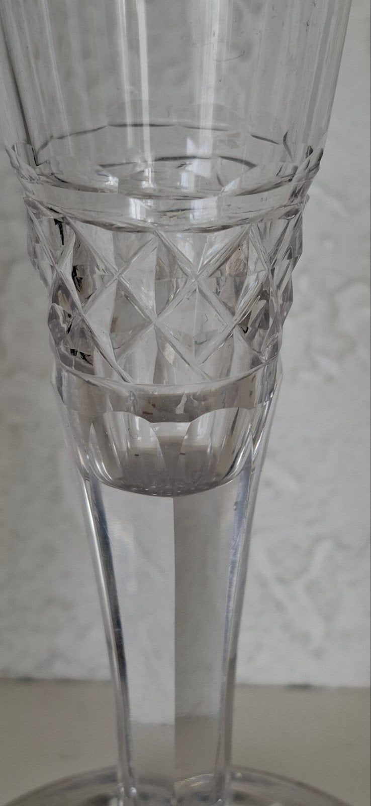 3 Antieke echt kristallen glazen, Antiek en Kunst, Antiek | Glas en Kristal, Ophalen of Verzenden