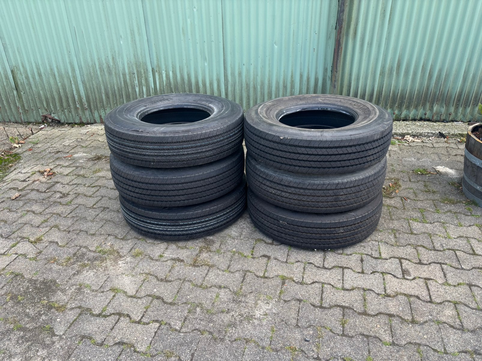 Continental 10r17.5 trailer banden dieplader banden, Ophalen of Verzenden