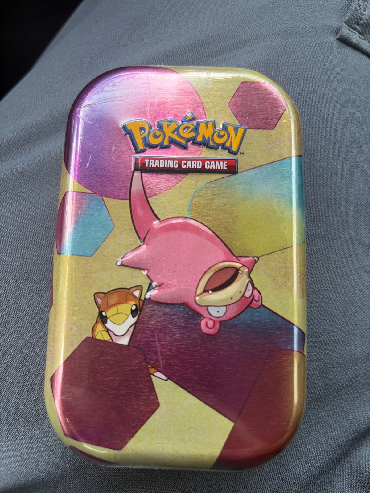 Pokémon 151 Mini Tin (Frans) - Slowpoke & Rattata, Ophalen of Verzenden, Nieuw, Booster