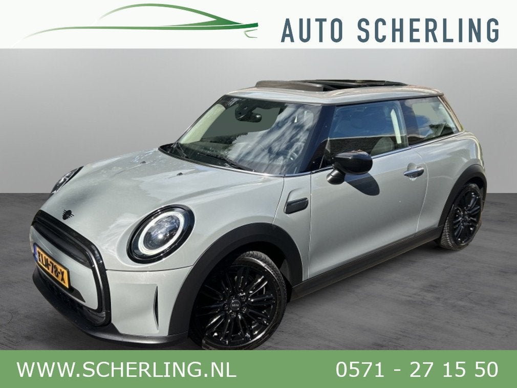 MINI One 1.5 Navi, Panoramadak, Camera, Stoelverw., Nw Model, Voorwielaandrijving, Stof, Gebruikt, Euro 6
