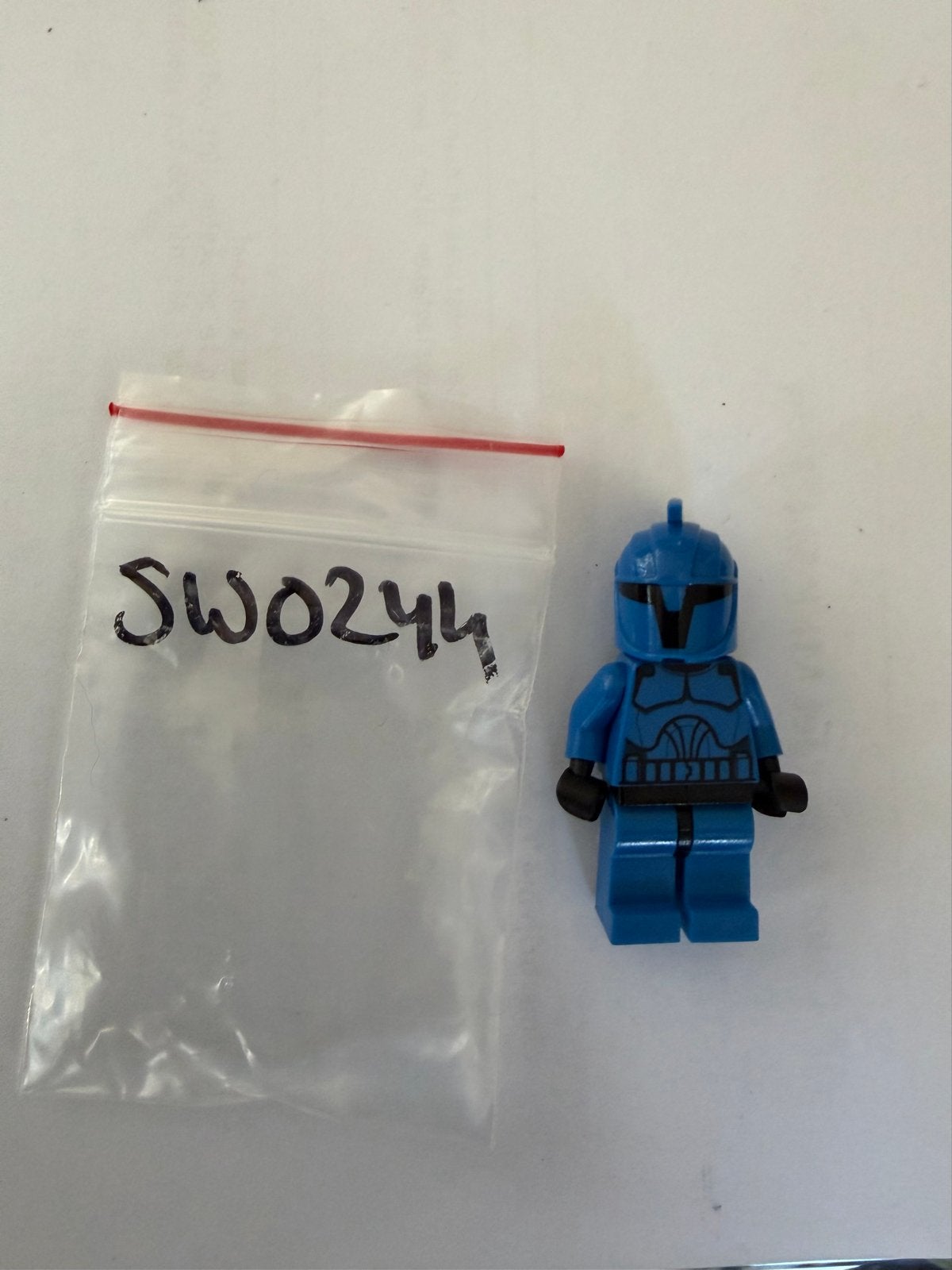 Lego Star Wars SW0244 Mandalorian Warrior minifiguur, Ophalen of Verzenden, Zo goed als nieuw, Lego
