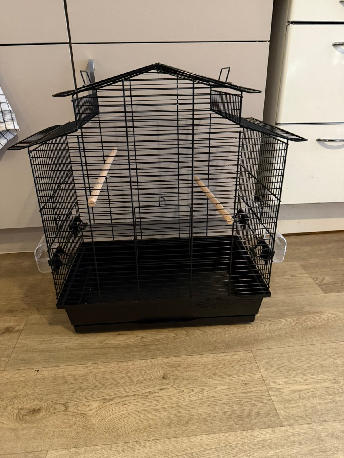 Vogelkooi, Ophalen, Metaal, Vogelkooi