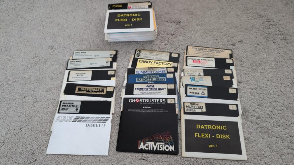 Atari discs 400/800/65/130, Computers en Software, Vintage Computers, Ophalen of Verzenden, Atari