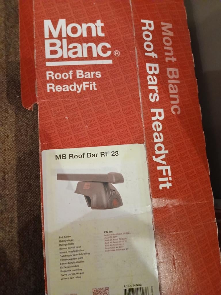 Mont Blanc Roof Bars, Auto diversen, Dakdragers, Ophalen of Verzenden