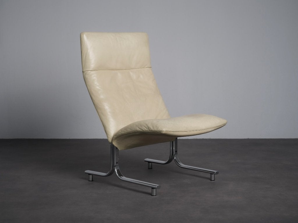 De Sede DS-2030 Leren Fauteuil Hans Eichenberger Jaren 70, Huis en Inrichting, Ophalen, Design, 75 tot 100 cm, Zo goed als nieuw