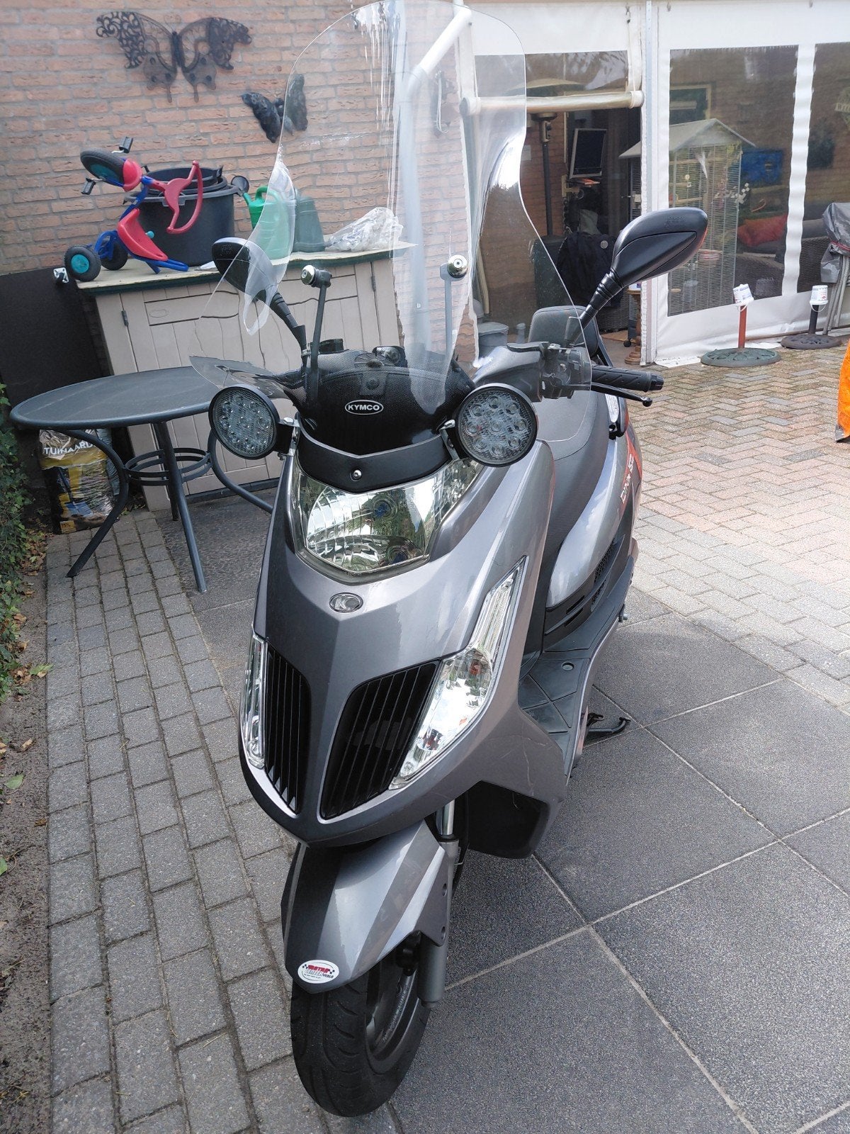 TE KOOP MOOIE KYMCO NEW DINK 50, Fietsen en Brommers, Ophalen, Gebruikt, Overige modellen, Maximaal 45 km/u
