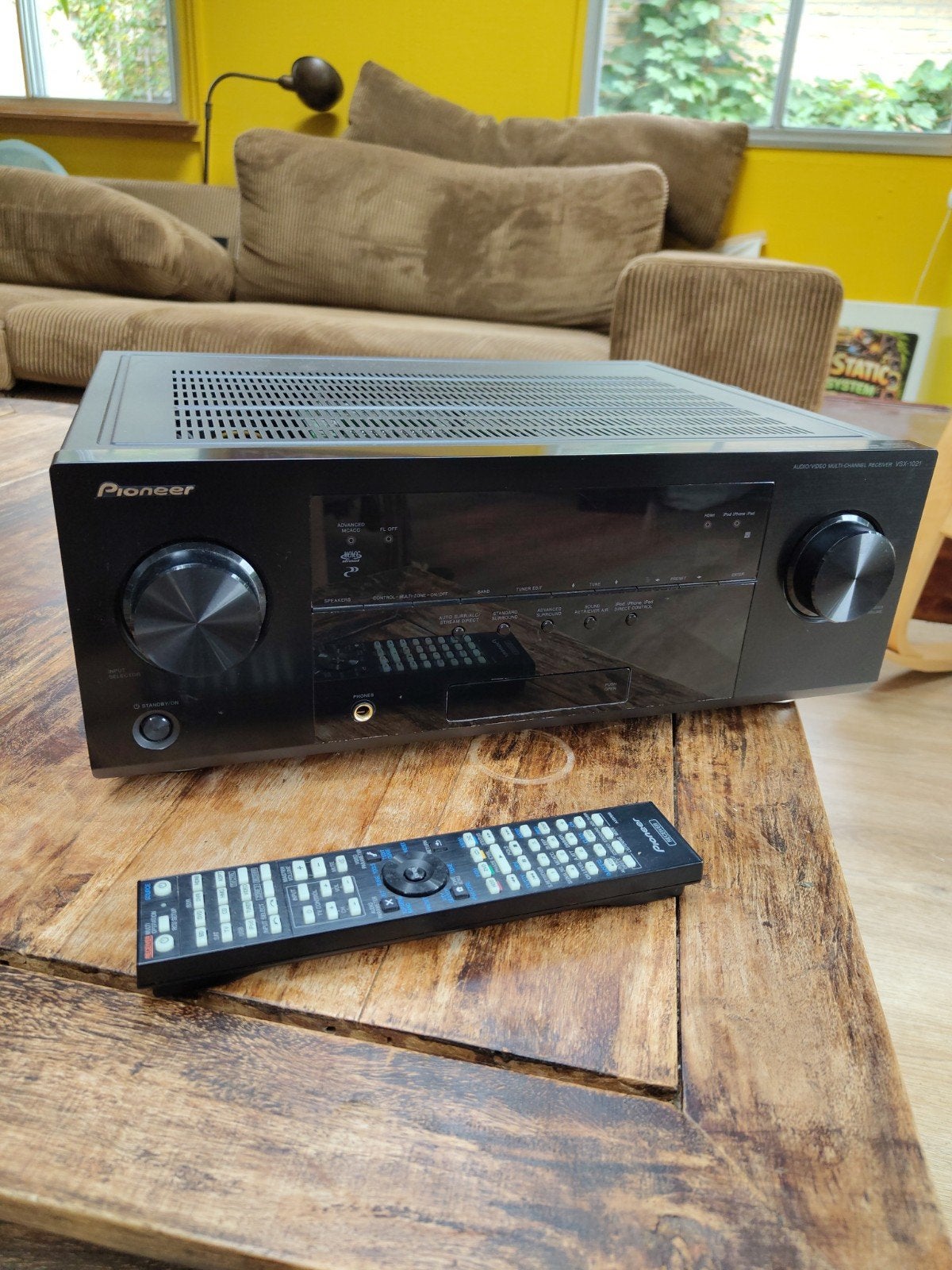 Pioneer VSX-1021 versterker, Ophalen of Verzenden, Zo goed als nieuw, Pioneer, 120 watt of meer