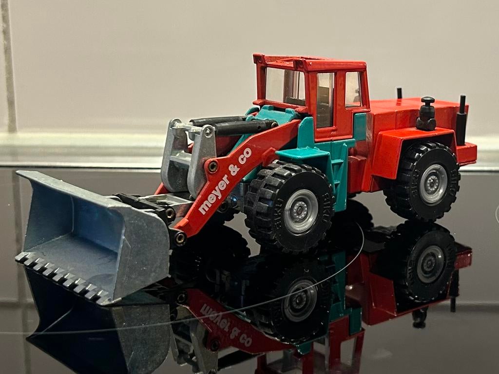 Siku Zettelmeyer Shovel Meyer & Co 1:55, Verzenden, Zo goed als nieuw, Tractor of Landbouw