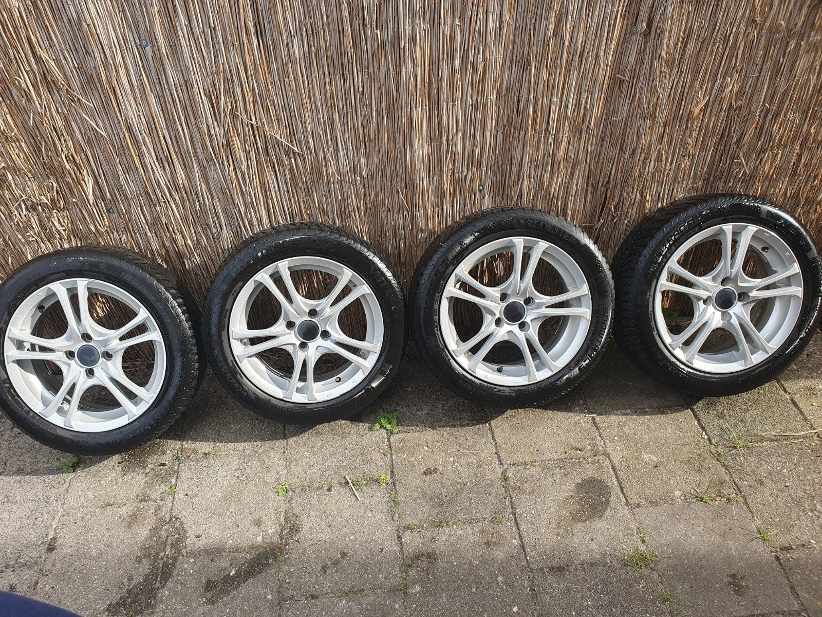 Velgen Fiat 500, Auto-onderdelen, Banden en Velgen, Ophalen, Gebruikt, 15 inch, Personenwagen