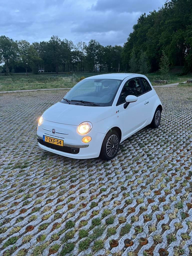 Fiat 500 0.9 Twinair 2015 Wit, Voorwielaandrijving, 840 kg, Wit, Origineel Nederlands
