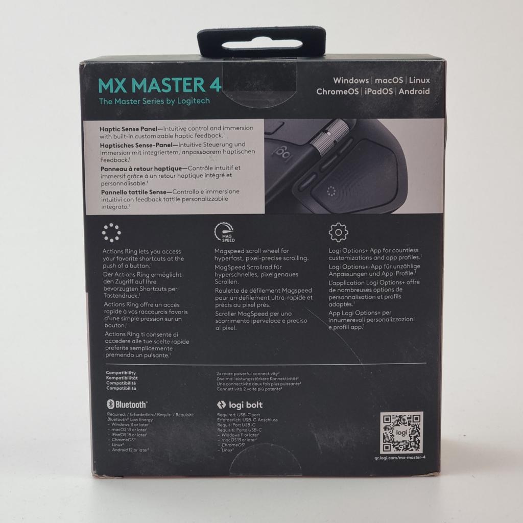 Logitech MX Master 4 Grafiet | Nieuw in seal, Logitech, Nieuw, Support@logitech.com, EPFL - Quartier de l'Innovation
Daniel Borel Innovation Center
1015 Lausanne
Switzerland