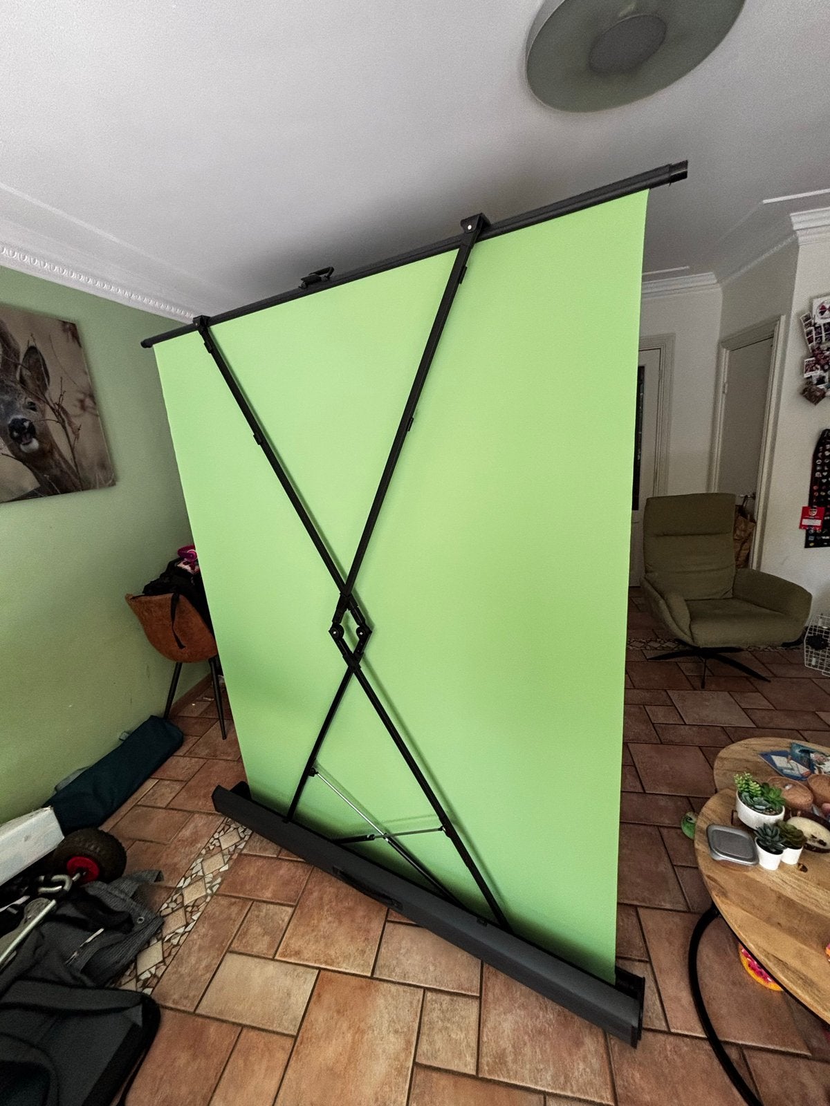 Elgato Green Screen Opvouwbaar Chroma Key Paneel, Ophalen, Zo goed als nieuw, Video