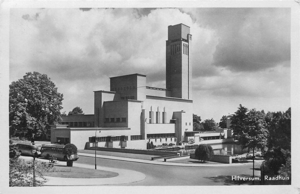 702-010-039 Hilversum Raadhuis, Verzenden, Voor 1920, Noord-Holland
