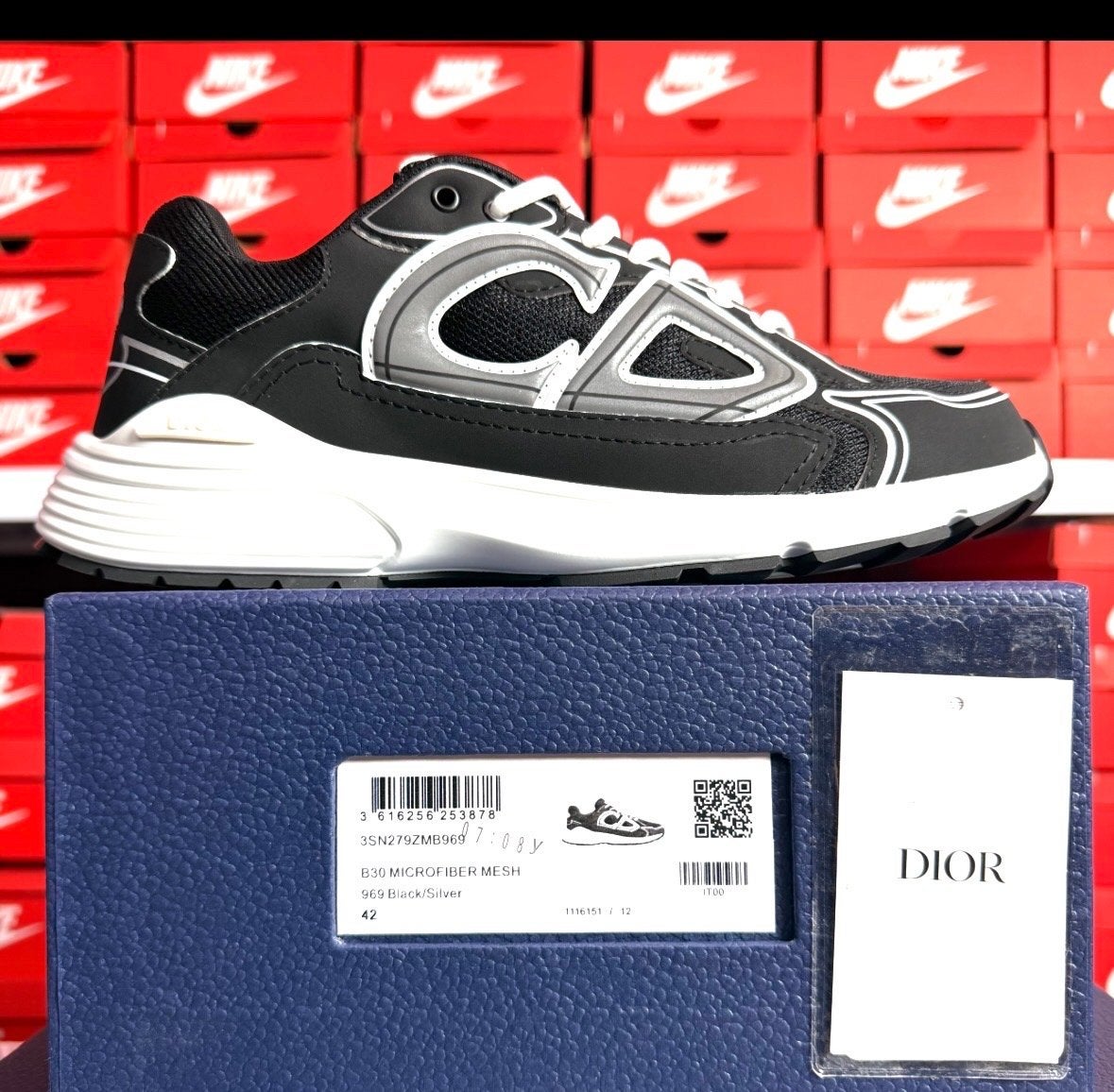 Gloednieuwe Dior B30 Sneakers - Alle kleuren en maten, Kleding | Heren, Ophalen of Verzenden, Nieuw, Zwart, Sneakers of Gympen