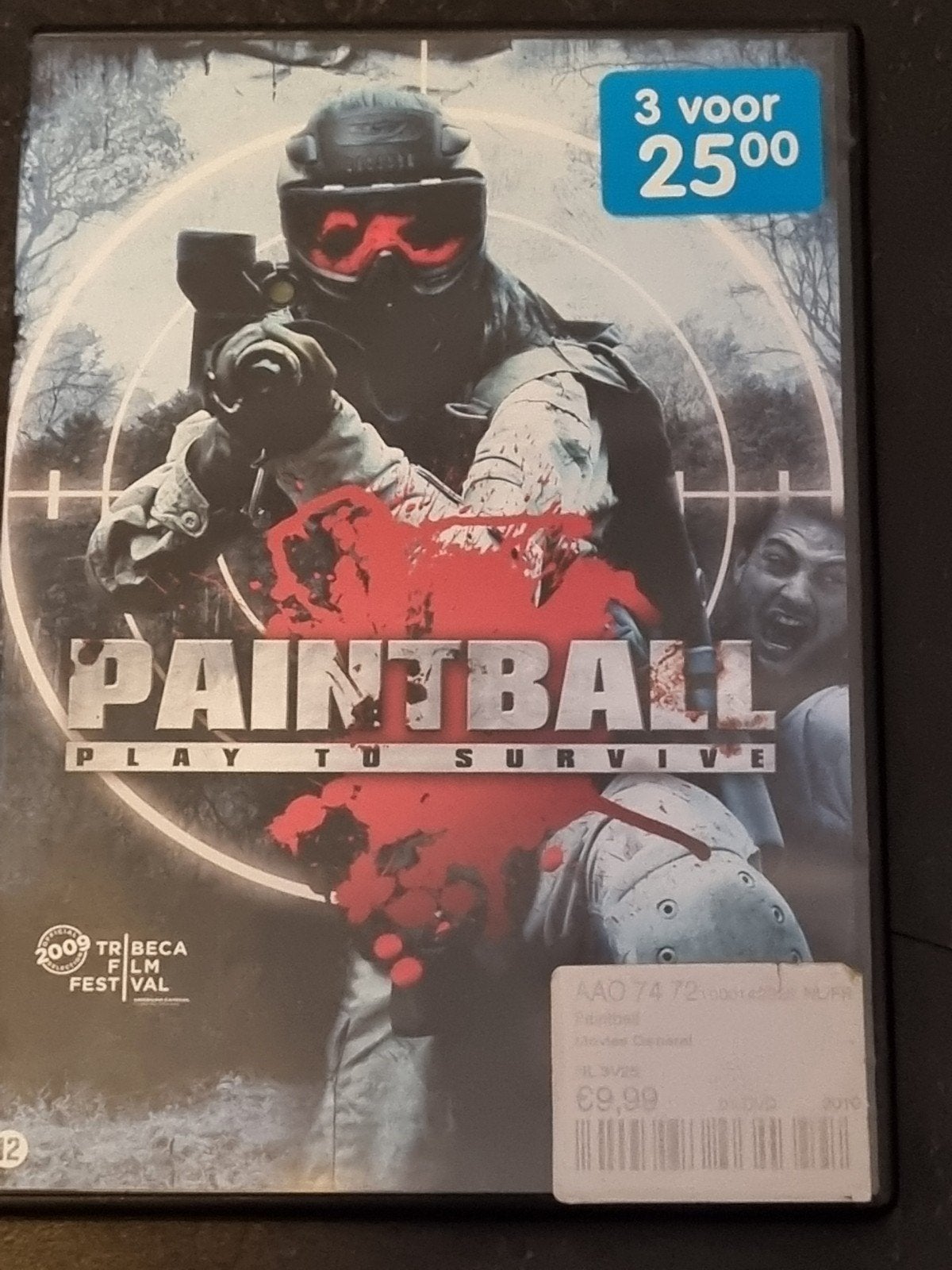 Paintball: Play to Survive DVD - Actiethriller, Slasher, Zo goed als nieuw, Frans, Nederlands