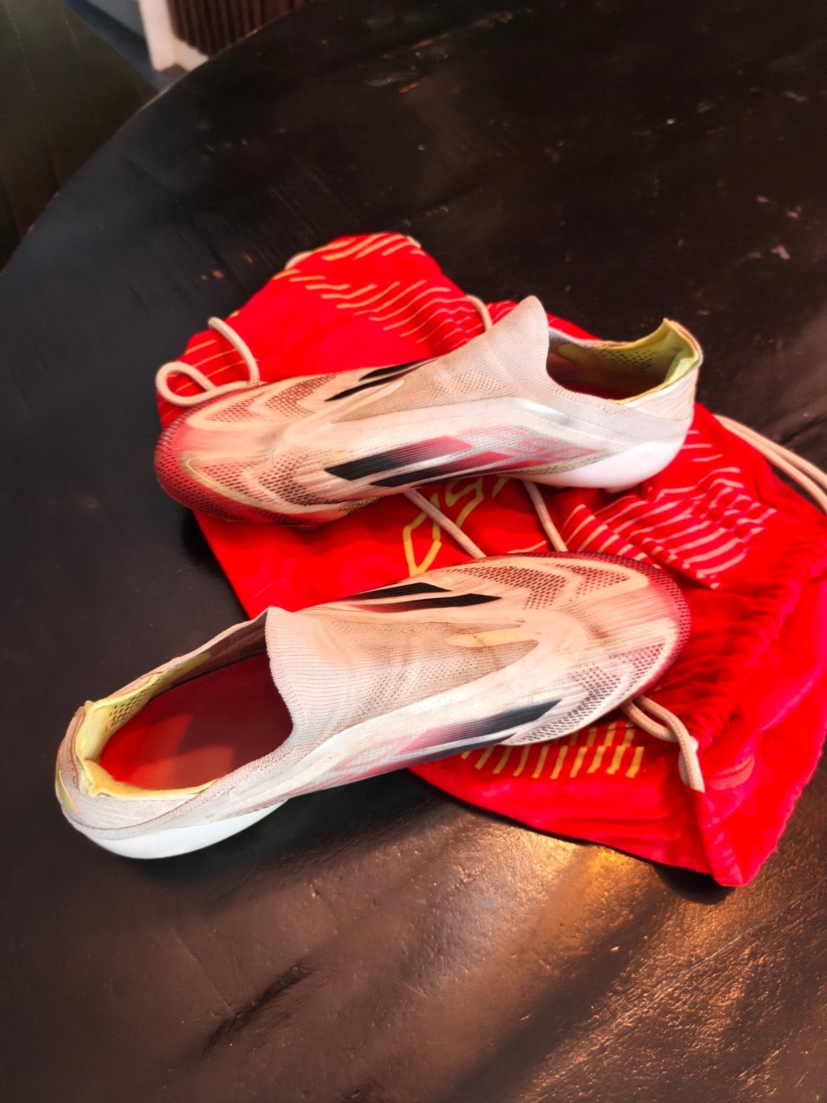 adidas voetbal schoenen gebruikt, Ophalen, 17 tot 18, Zilver, Dame