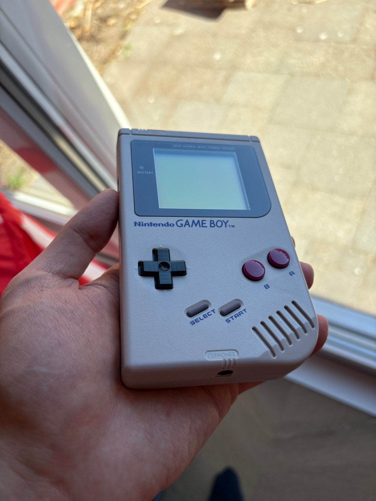 Klassieke Game Boy in nieuwstaat incl. Super Mario Land, Spelcomputers en Games, 1 speler, Ophalen of Verzenden, Zo goed als nieuw