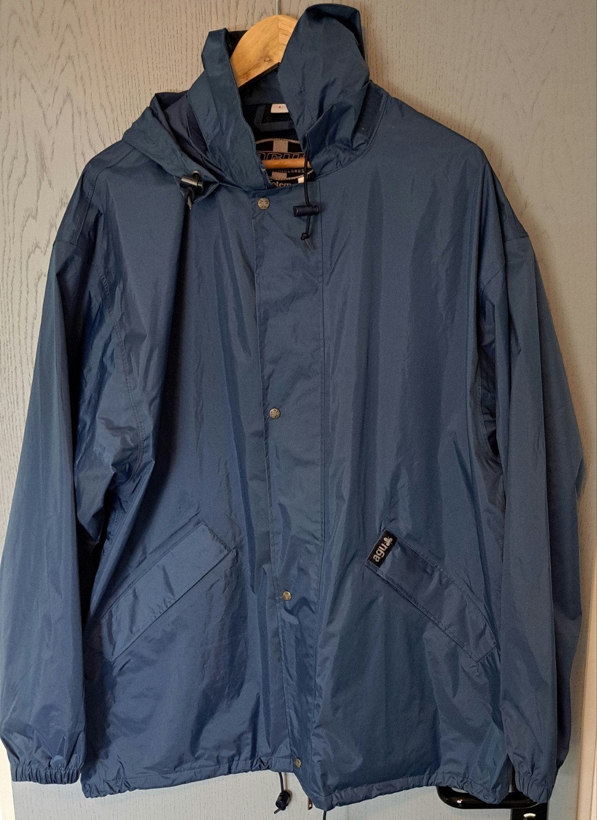 Nieuwe Agu regenjas, maat L, Agu, Blauw, Maat 42/44 (L), Nieuw