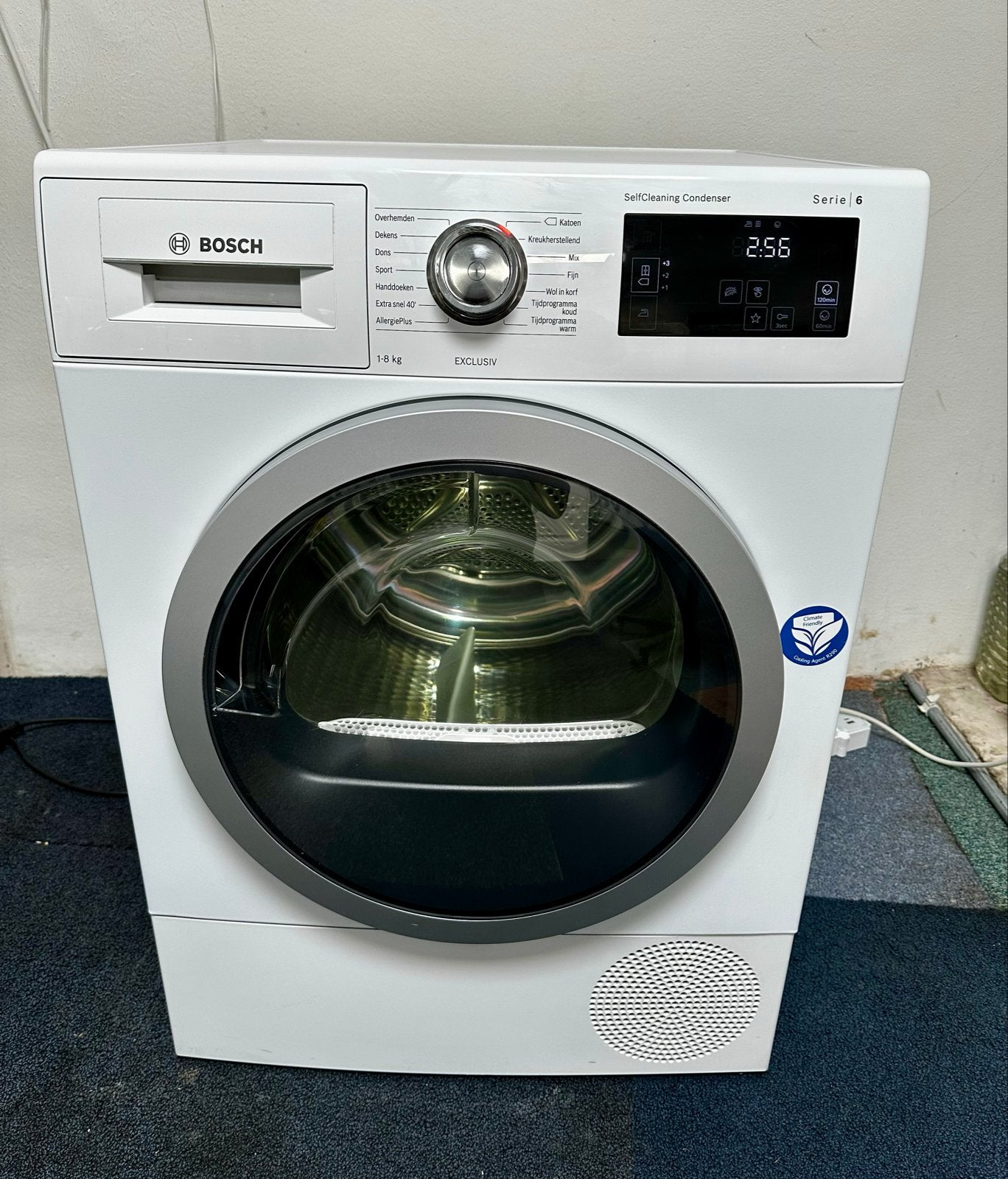 Bosch Serie 6 Warmtepomp Droger 8 kg A++ class, Bosch, Www.bosch.com, 8 tot 10 kg, Germany